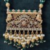 heritage kundan polki long set long set