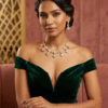 american diamond exclusive necklace set