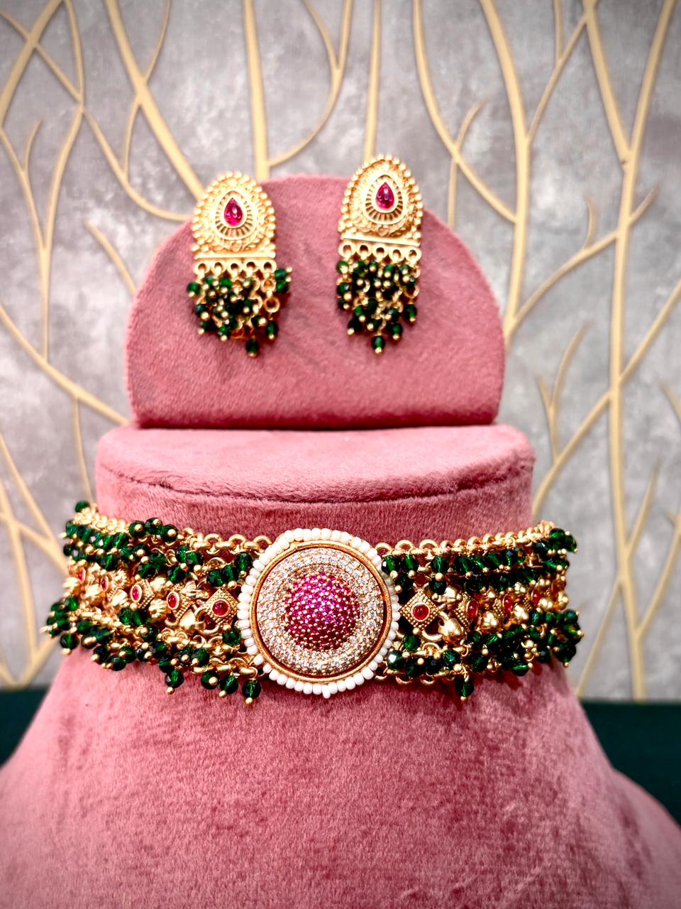 heritage exclusive choker necklace set heritage exclusive choker necklace set
