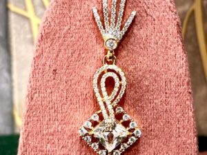 american diamond exclusive necklace set